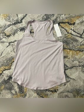 CRZ YOGA Women's Pale Lavender Racerback Tank Top